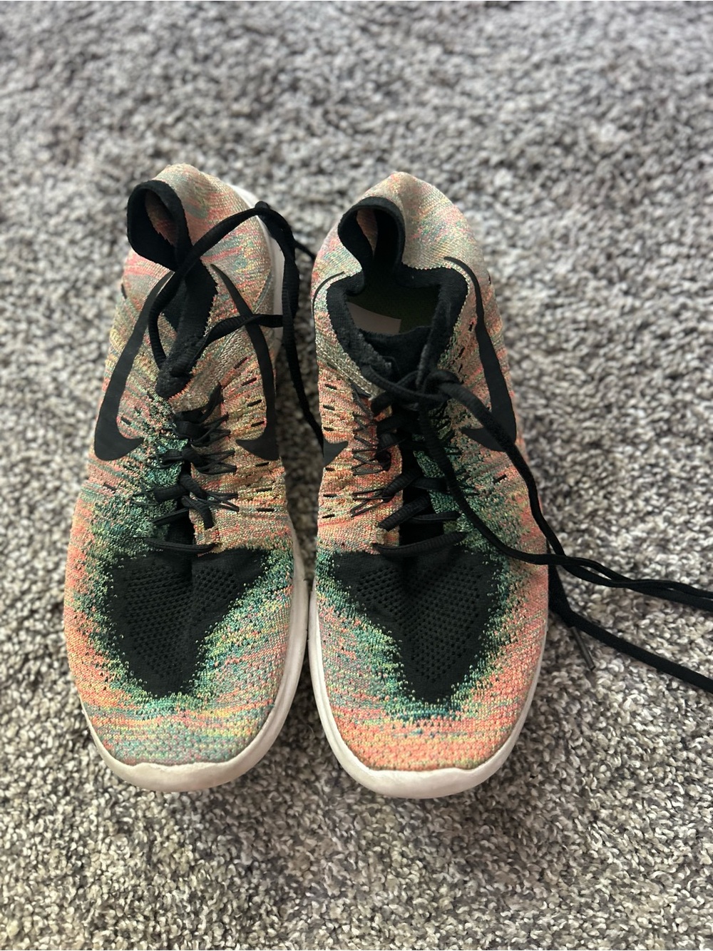 Women’s Multi-Color Knit Athletic Sneakers